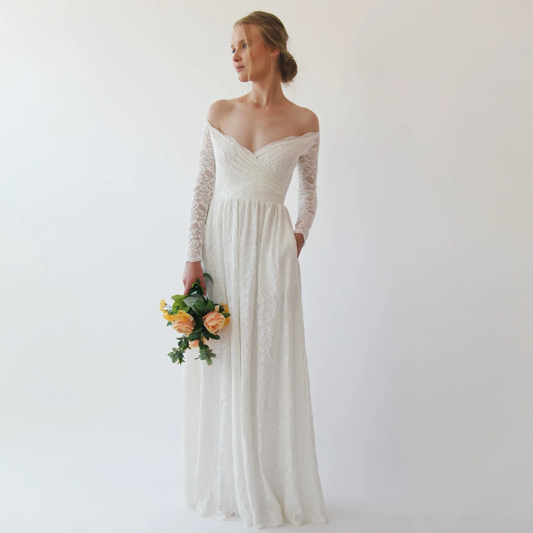 Curvy Off the shoulder dress #1244