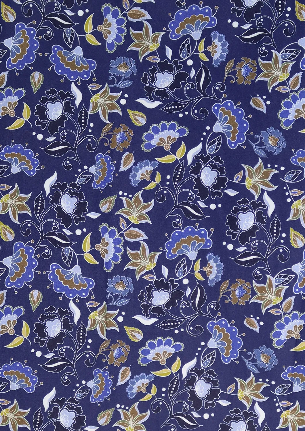 CUTLER & CO BLAKE L/S ALL OVER PRINT STRETCH COTTON SHIRT CS21349