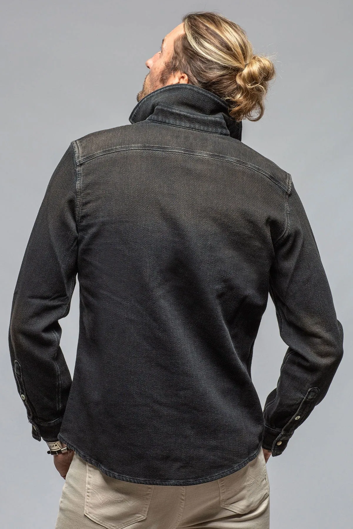 Cutter Knit Snap Shirt In Desert