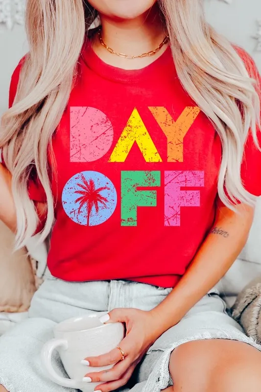 Day Off Graphic T Shirts