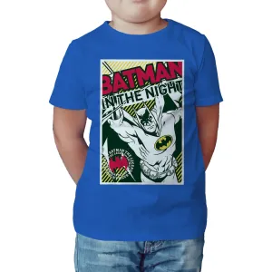 DC Comics Batman Pop Knight Official Kid's T-Shirt (Blue)