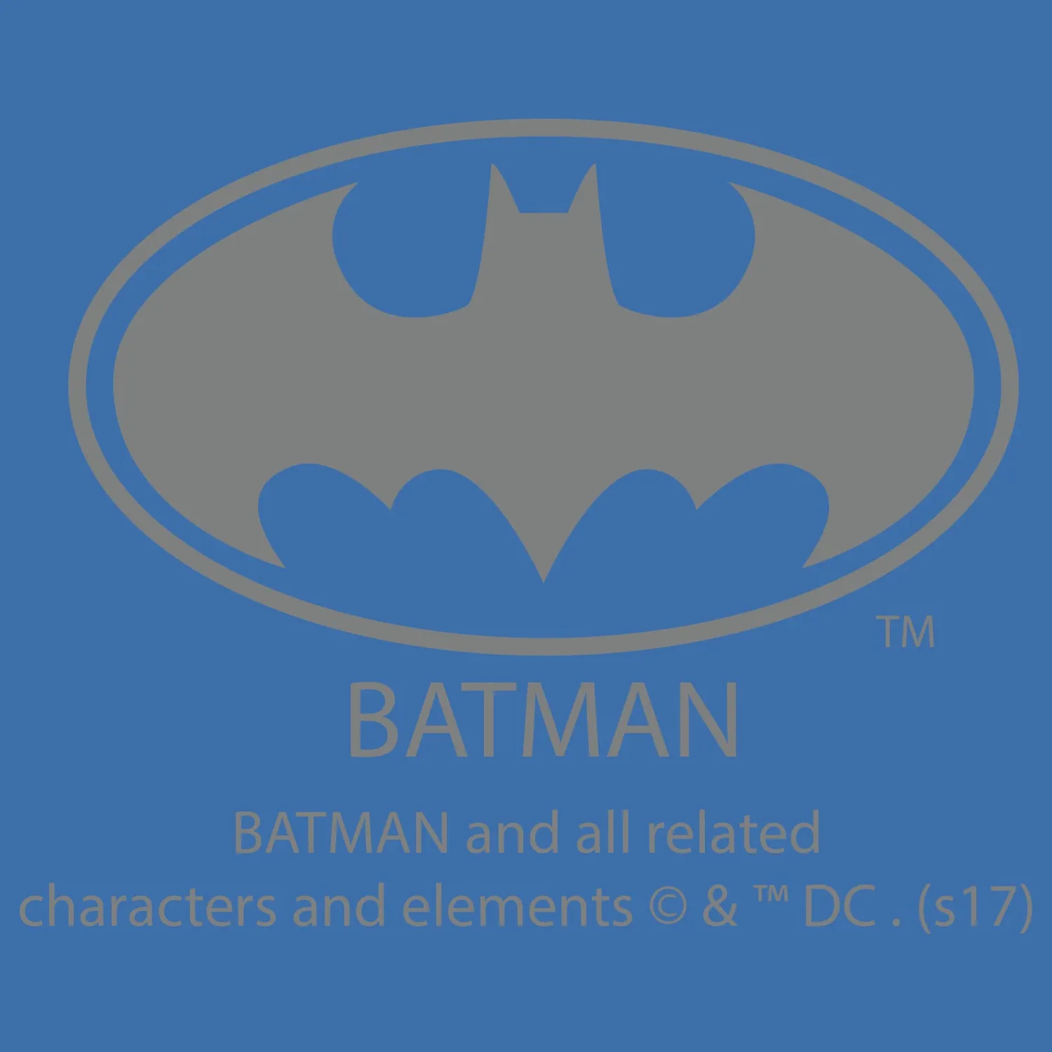 DC Comics Batman Pop Knight Official Kid's T-Shirt (Blue)