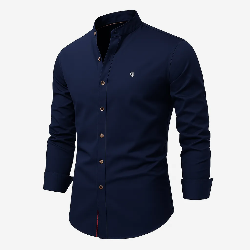 Domoir | Long Sleeve Polo Shirt