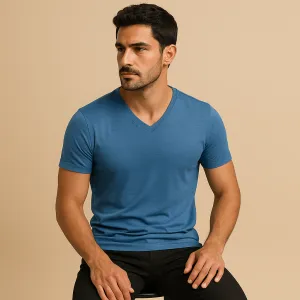 Domoir | Premium Cotton V-Neck Tee