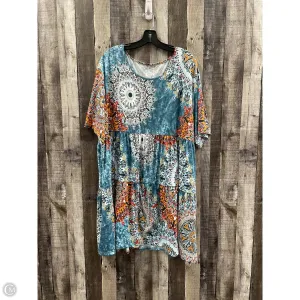 Dress Casual Short By Cmf In Multi-colored, Size: 4x