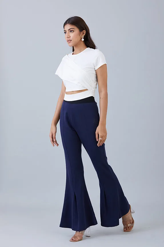 Dress up Flare Pants Navy