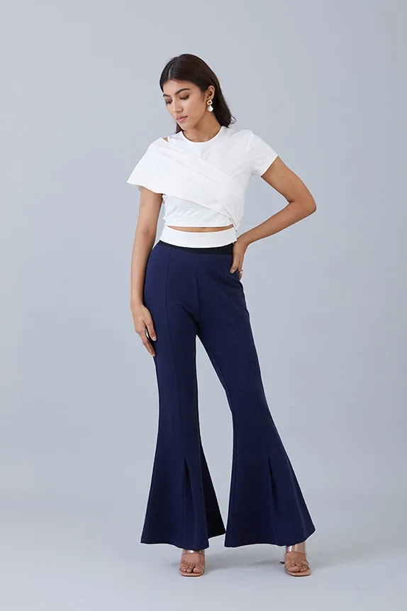 Dress up Flare Pants Navy