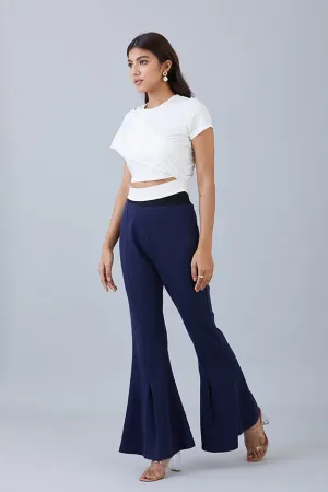 Dress up Flare Pants Navy