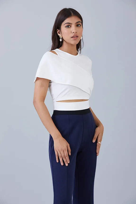 Dress up Flare Pants Navy