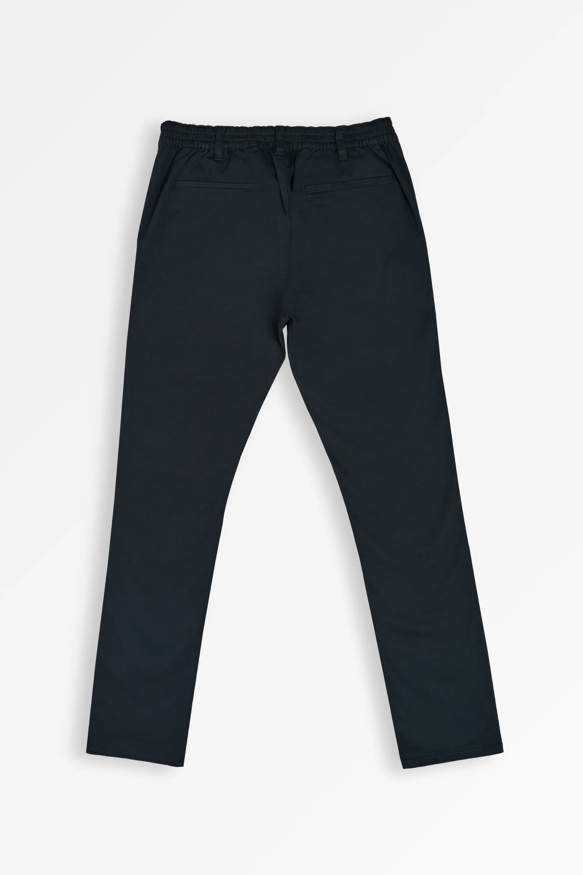 Elastic Navy Chino Pant | Leaf Clothing