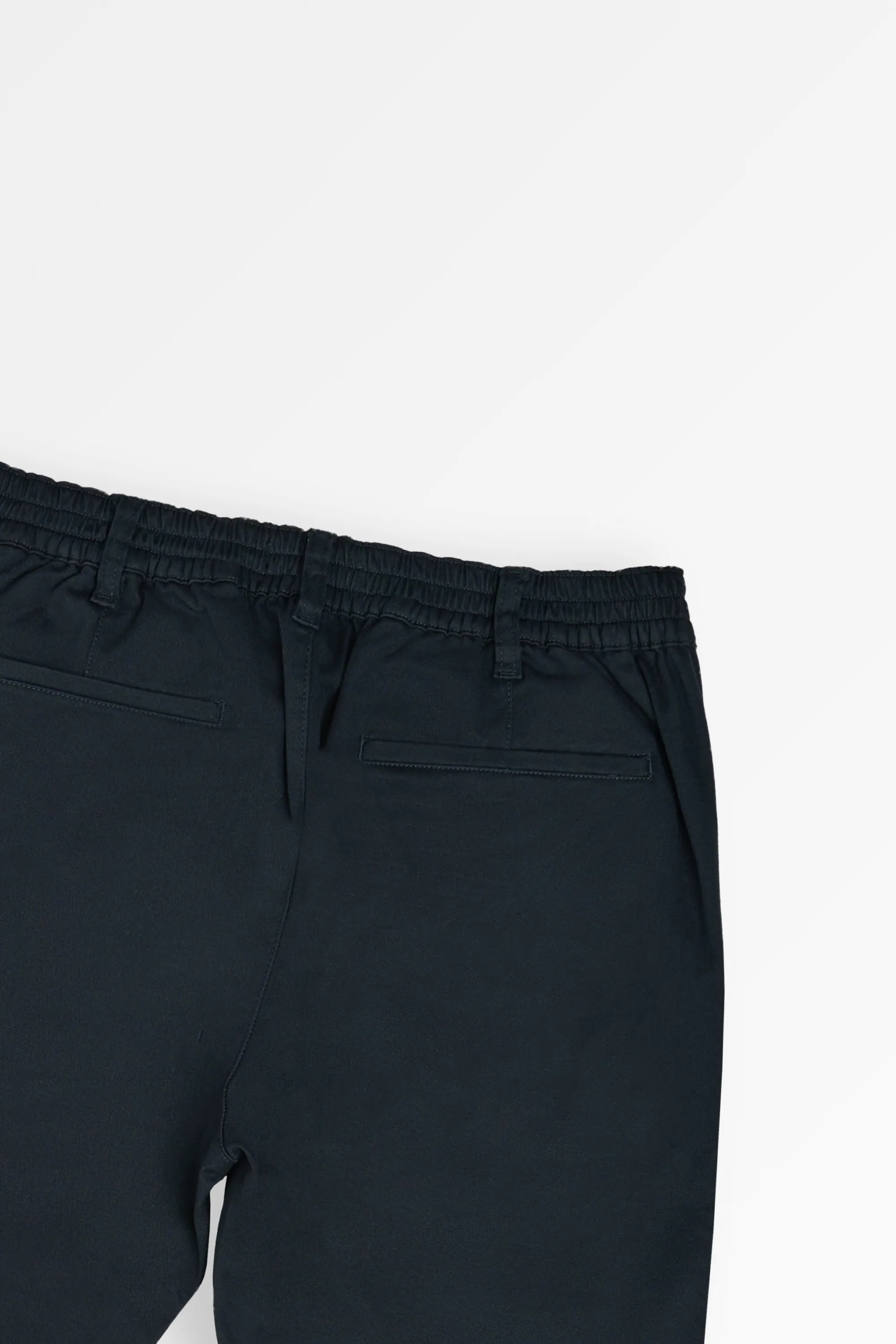 Elastic Navy Chino Pant | Leaf Clothing