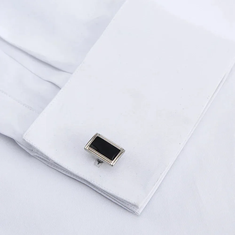Elegant Slim-Fit Non-Iron Solid Shirt for Men