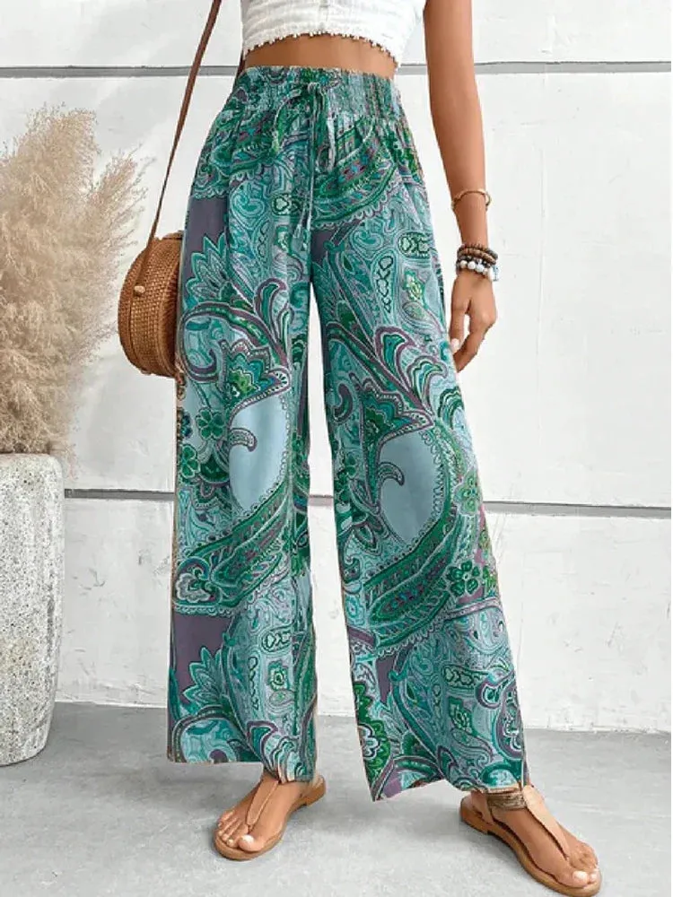 Elisa® | Boho High Waist Pants