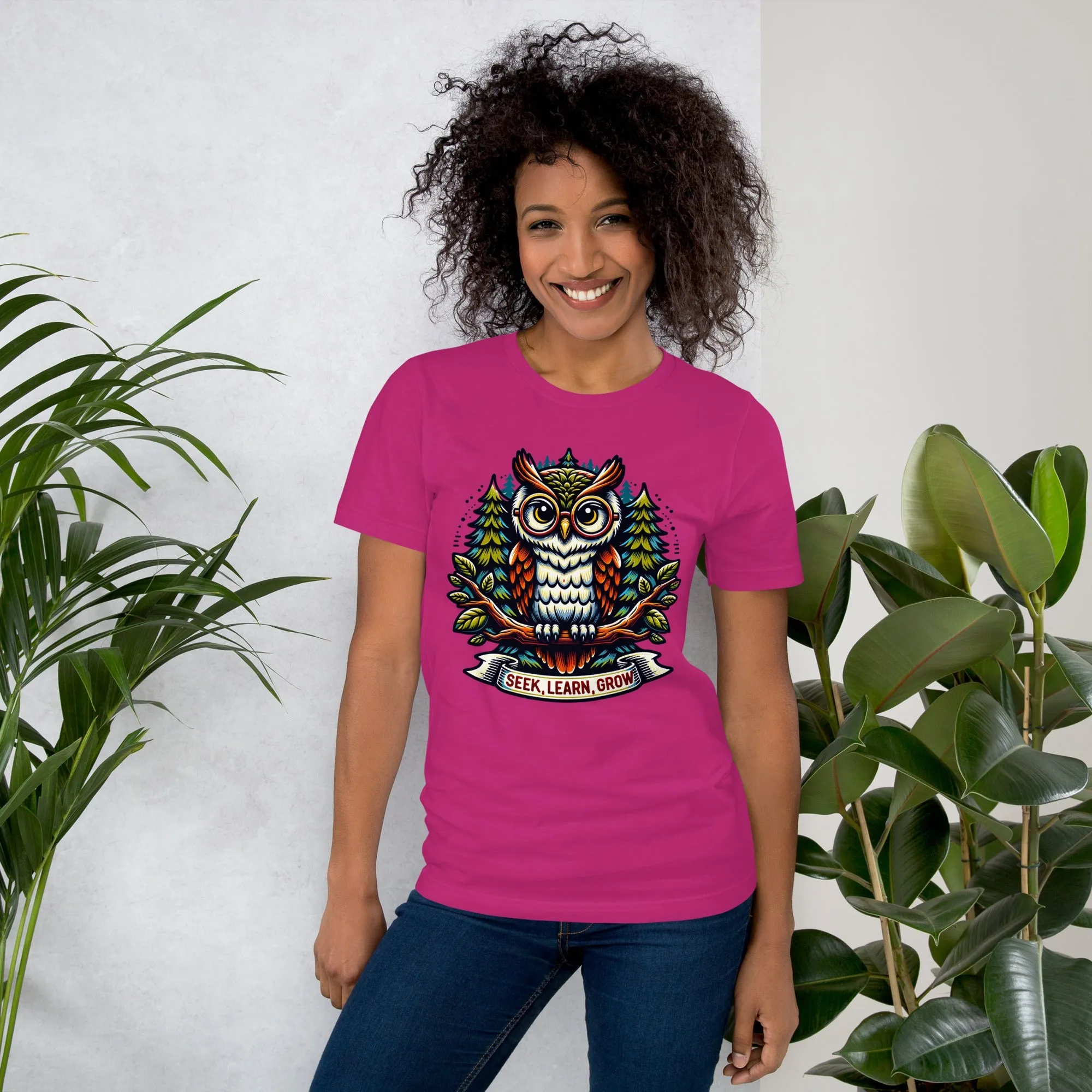 (Embracing Growth) Motivational Graphic T-Shirt