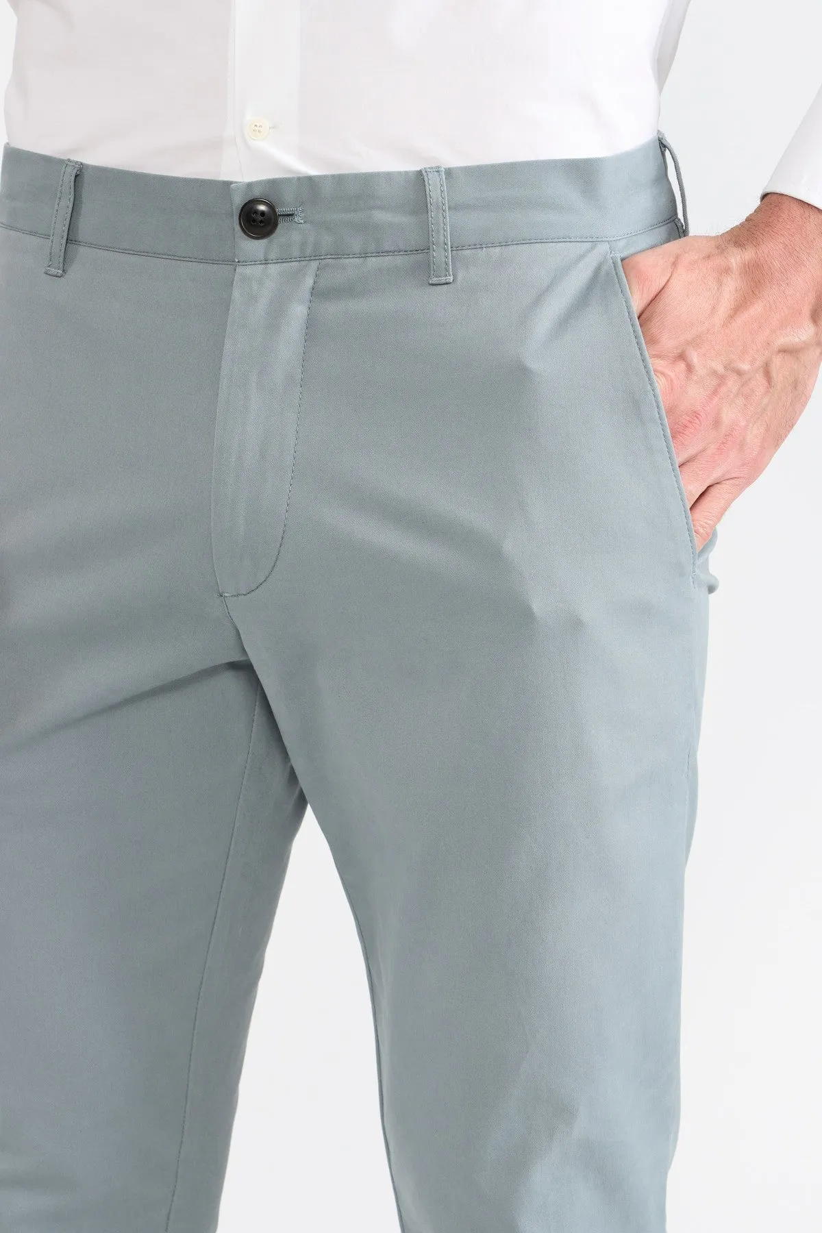 EMMETT SAGE BLUE MEN'S CHINOS