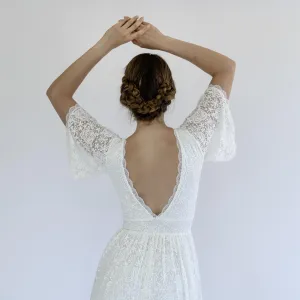 Empire Dress with V-Back #1496
