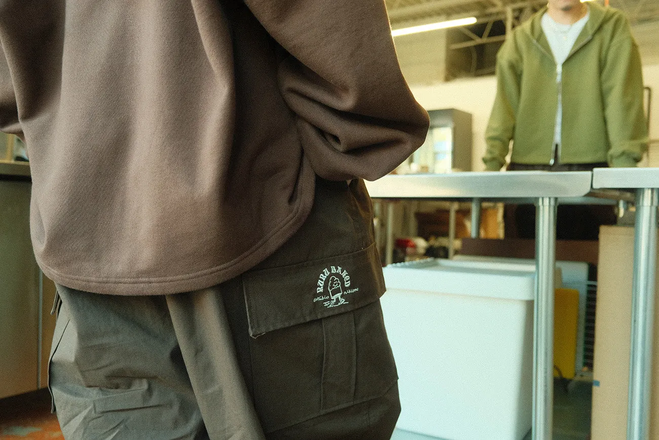 Estudio Niksen x Ruru Baked Cargo Wide Pants