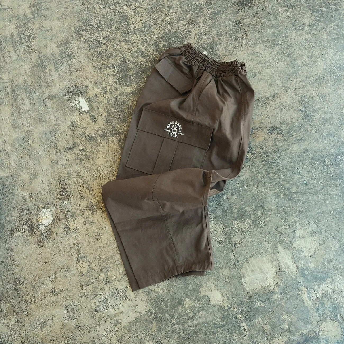Estudio Niksen x Ruru Baked Cargo Wide Pants