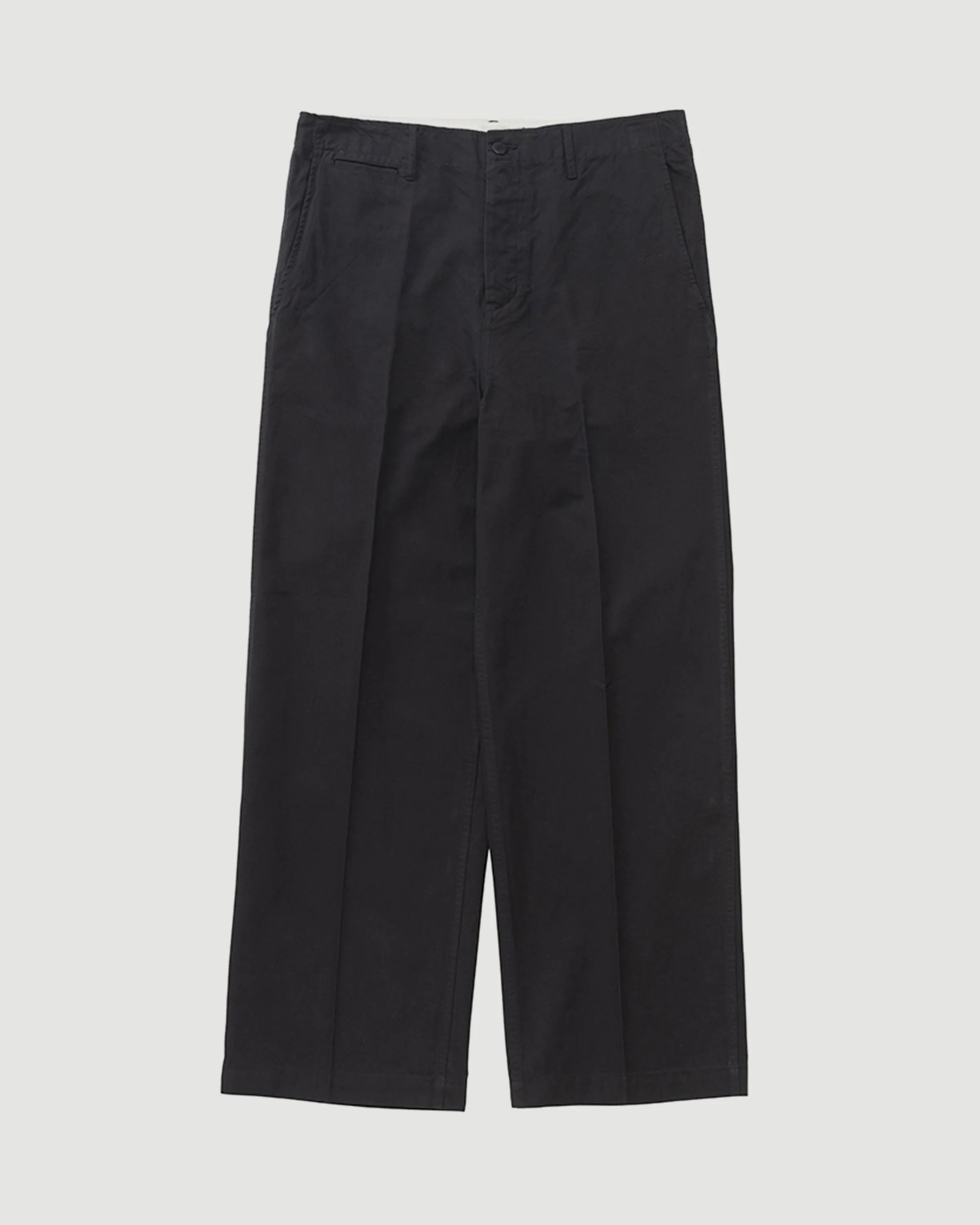 Ex-Wide Chino Pants Black