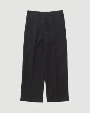 Ex-Wide Chino Pants Black