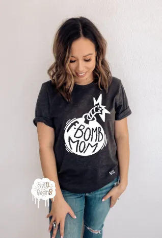 F-bomb mom Adult Shirt