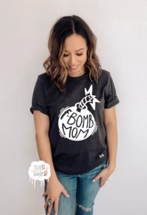 F-bomb mom Adult Shirt