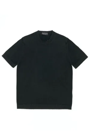 Fabrizio Del Carlo Knit Tee Distressed Black