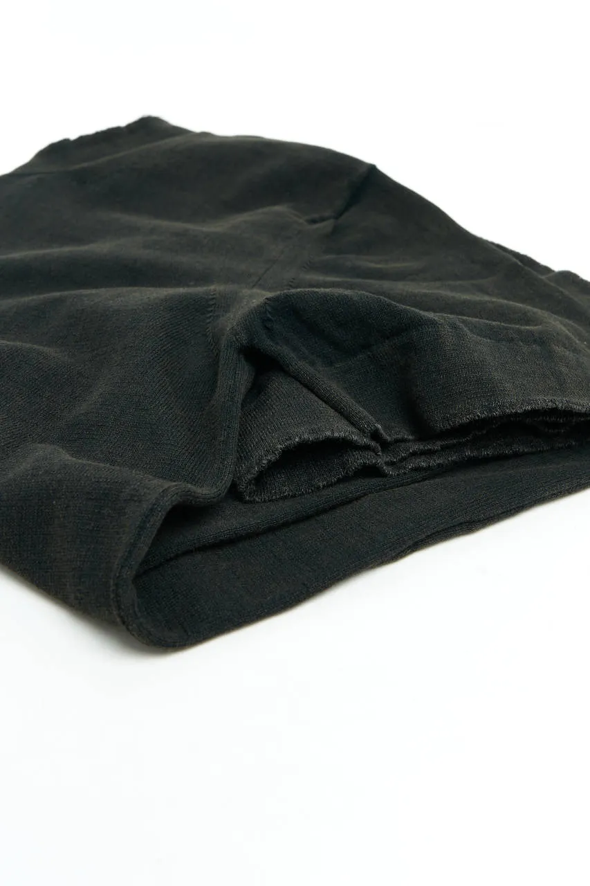 Fabrizio Del Carlo Knit Tee Distressed Black