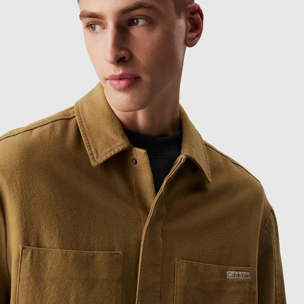 Flannel Overshirt - Gothic Olive