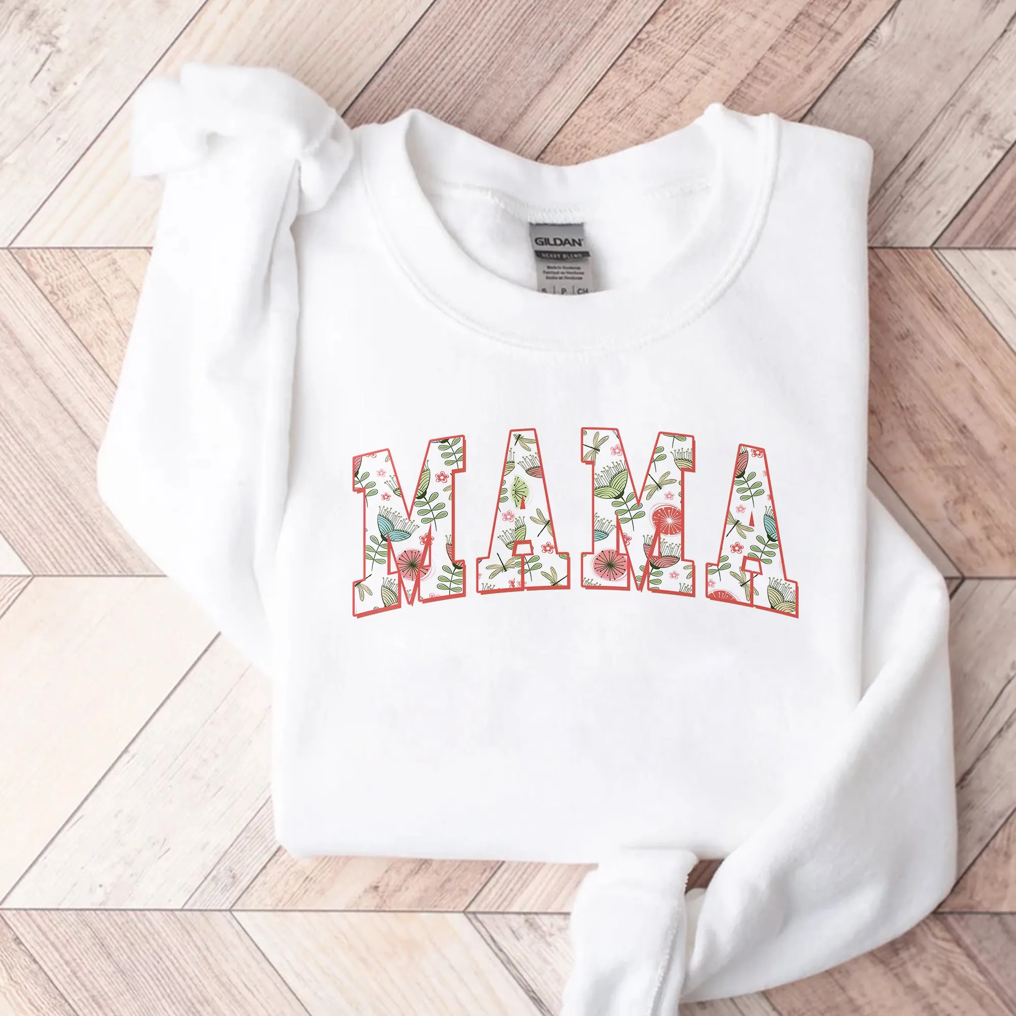 Floral Mama Sweatshirt and Hoodie, Cute Mom Sweatshirt, Mother's Day Gift, Mommy Shirt, New Mom Gift, Gift for Mother, Mama Shirt