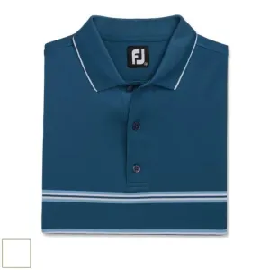 FootJoy Double Band Lisle Knit Collar-Previous Season Style L Ink (29600)