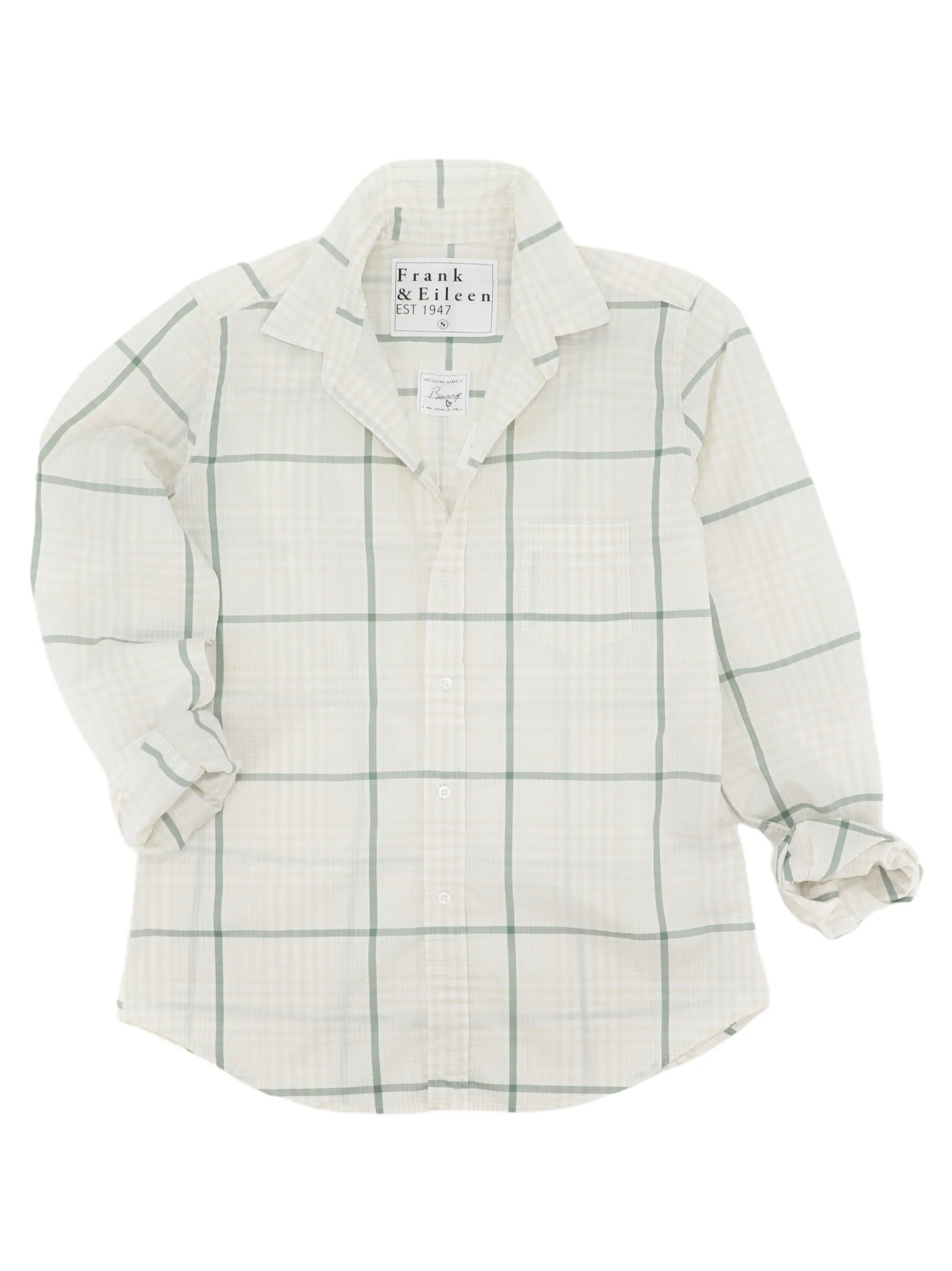 Frank & Eileen Barry Tailored Button Up Shirt (More Colors)