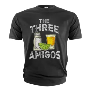 Funny Cinco de Mayo T-shirt three amigos salt tequila lemon party tee shirt gift holiday funny shirt