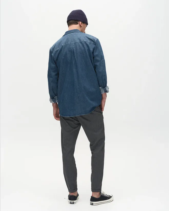 GABBA | Pisa Domo Pants Regular | 9900 Dark Grey