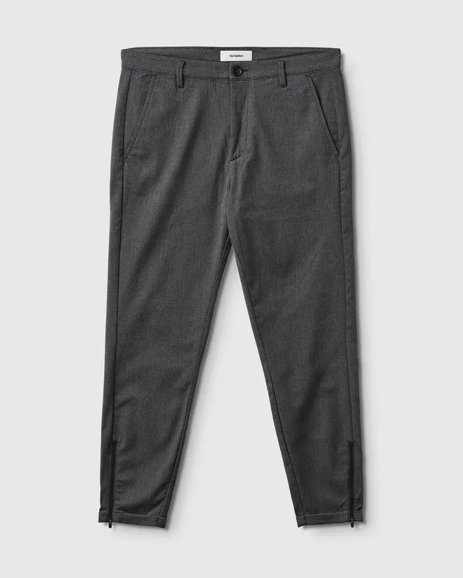 GABBA | Pisa Domo Pants Regular | 9900 Dark Grey