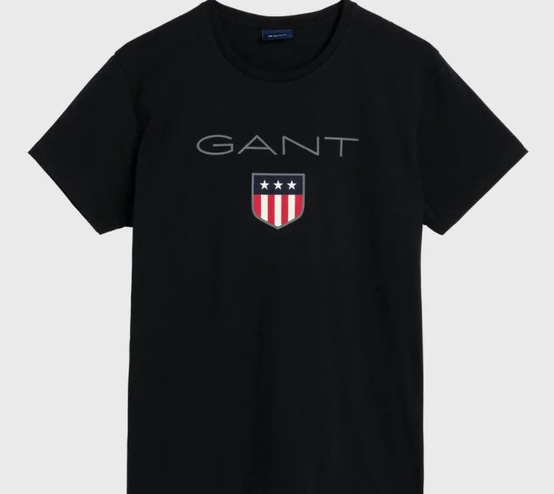 Gant Men's Shield Short Sleeve T-Shirt - 4 Colours
