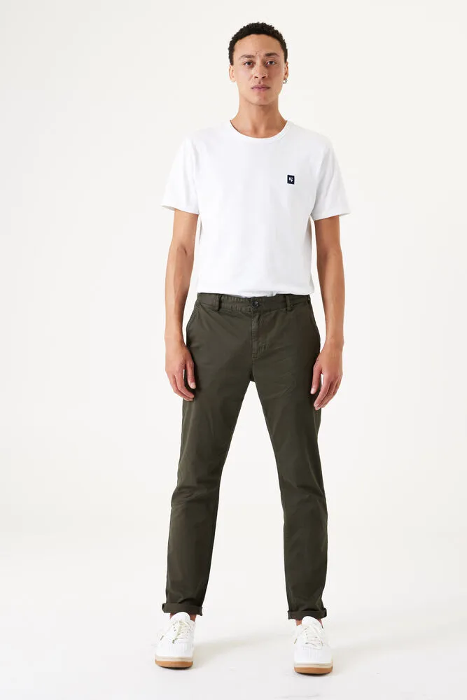 Garcia - Slim Fit Chino Pant - Dark Green