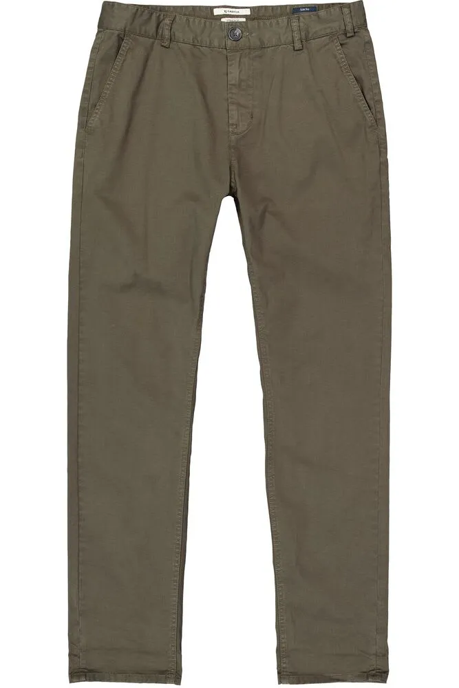Garcia - Slim Fit Chino Pant - Dark Green