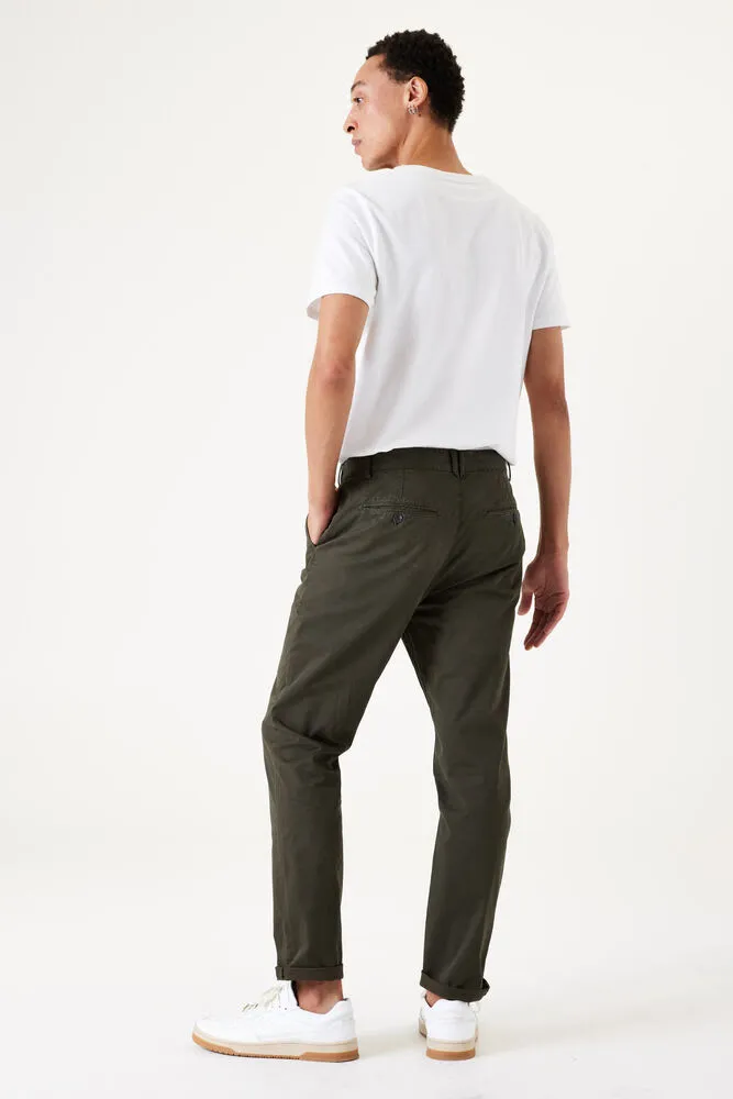 Garcia - Slim Fit Chino Pant - Dark Green