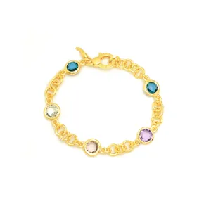 Giovanni Raspini 925 silver loop bracelet