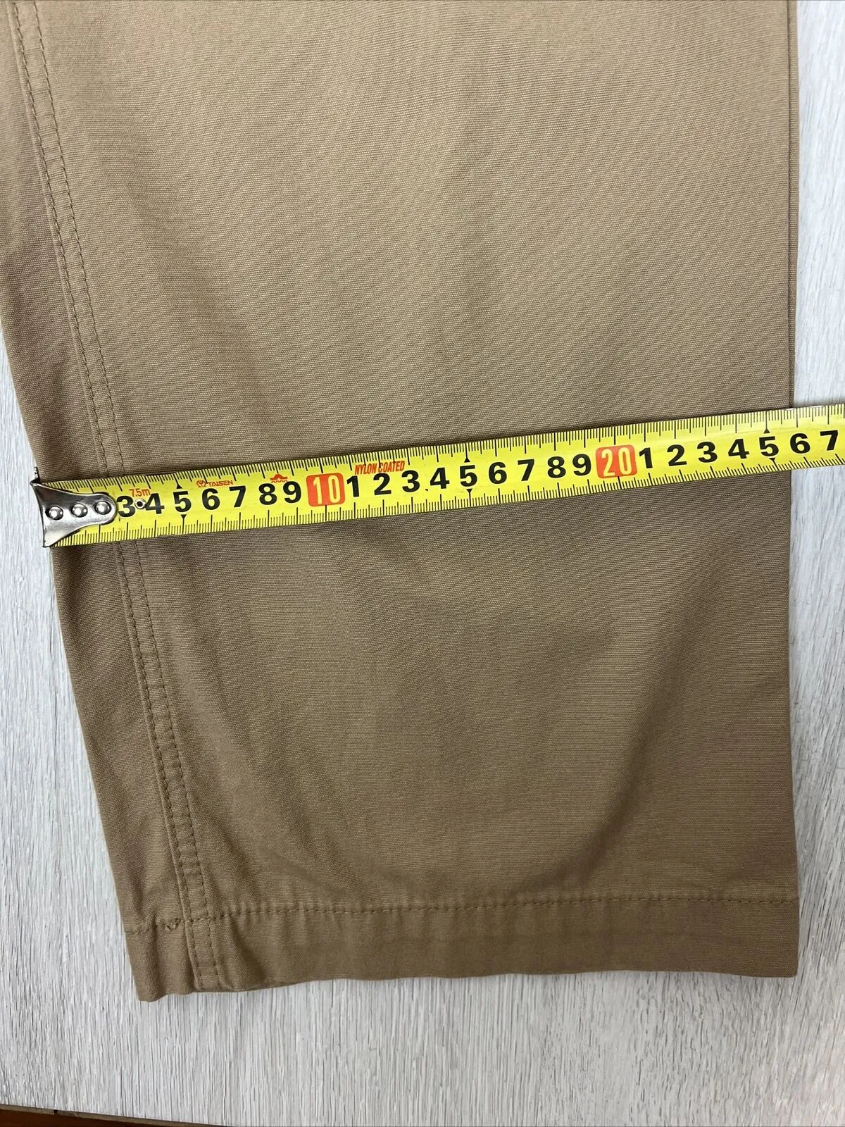 Glassons Womens Brown Wide Leg Chino-Jeans Size 8