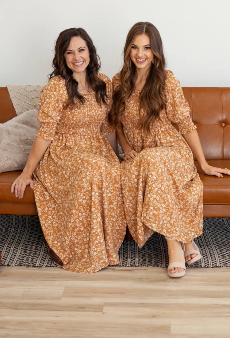 Golden Dayz Midi Dress