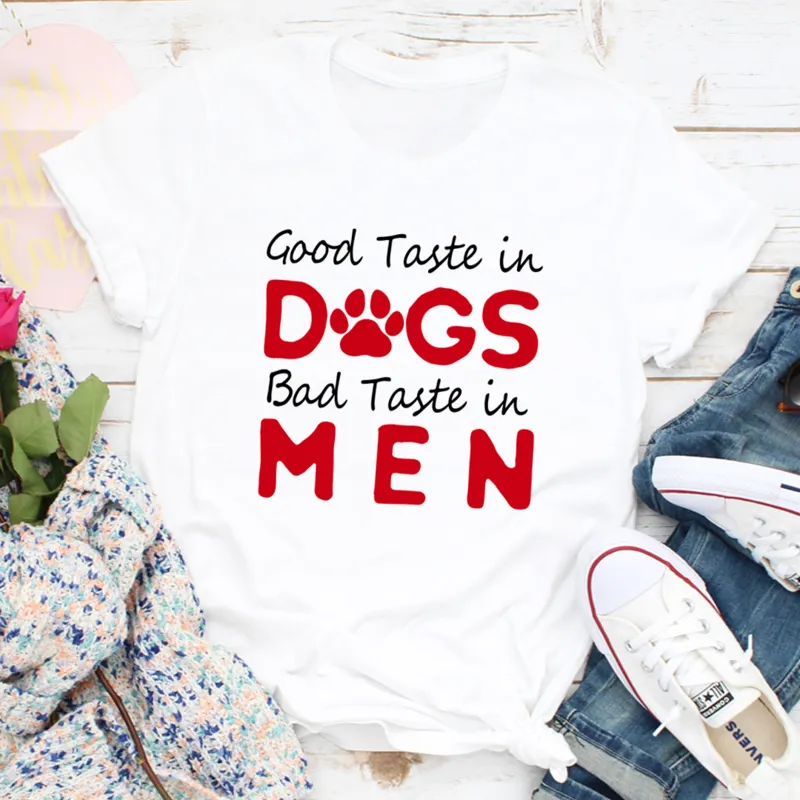 Graphic T-Shirts Good Taste In Dogs Tee
