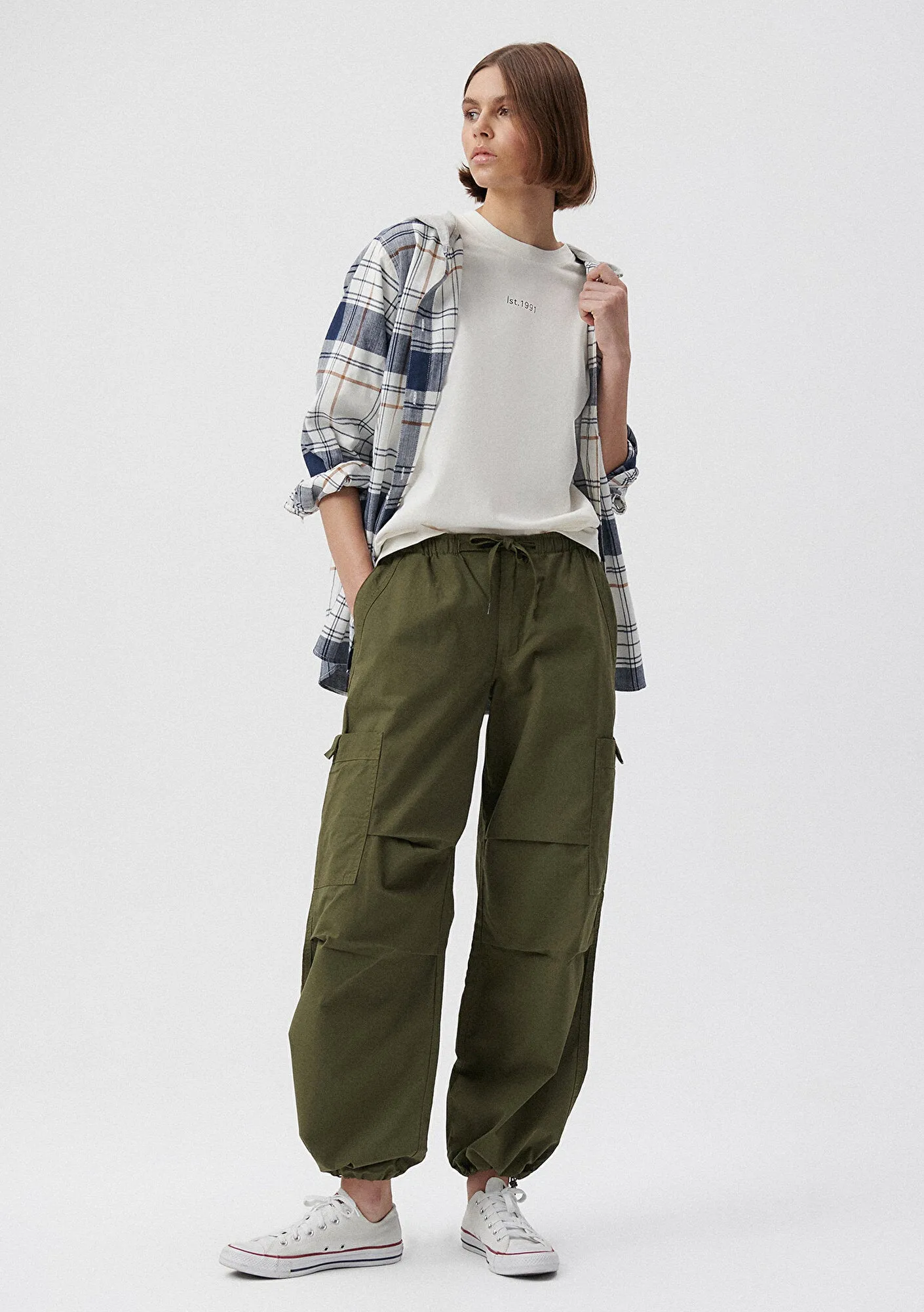 Green Cargo Pants