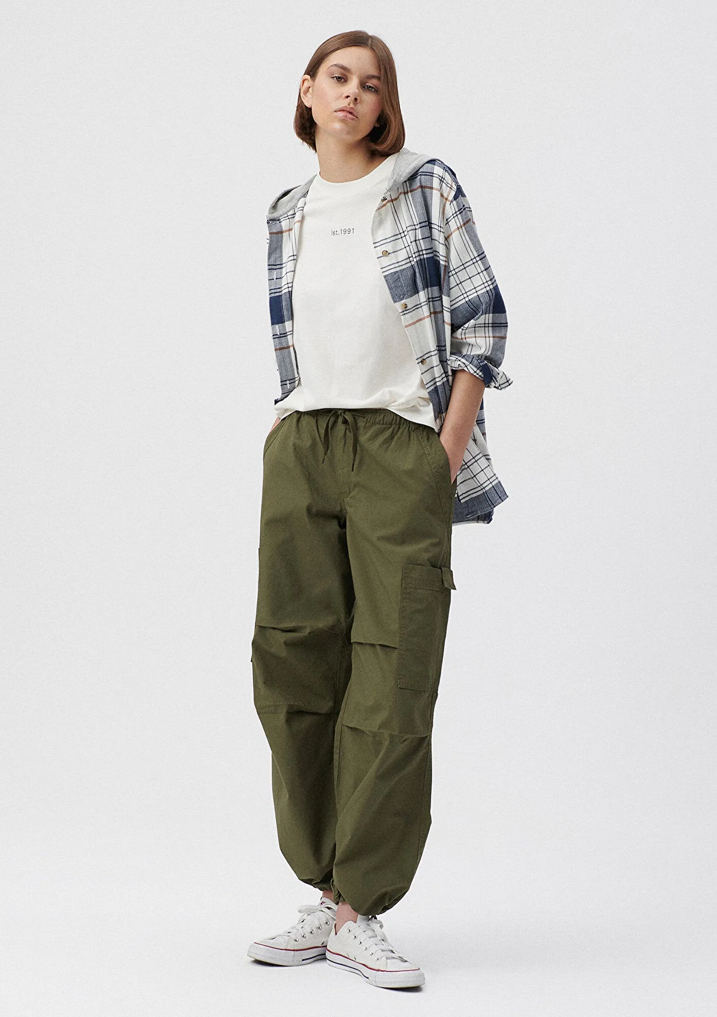 Green Cargo Pants