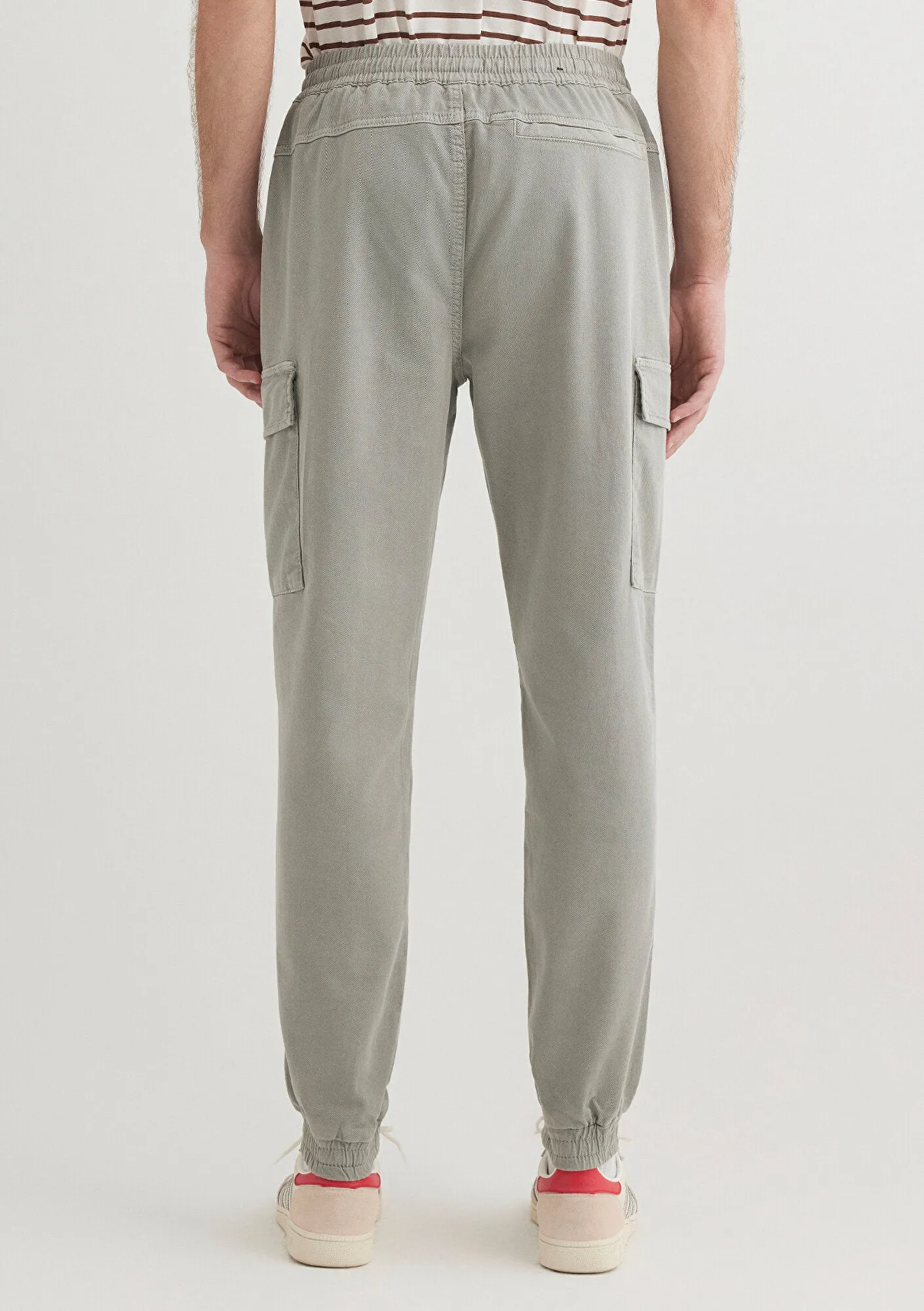 Grey Cargo Pants
