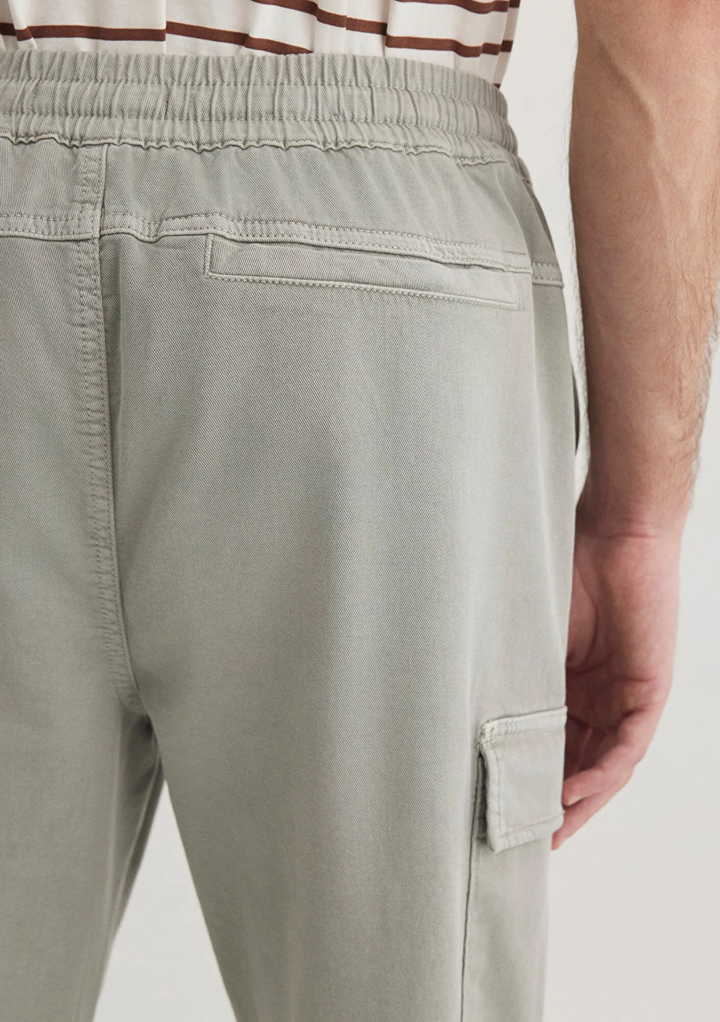 Grey Cargo Pants