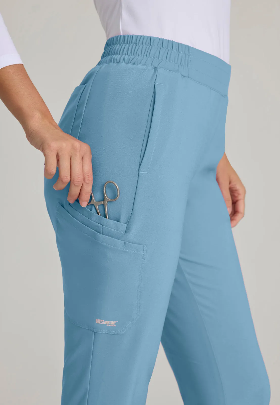 Greys Anatomy Evolve GSSP627 Cosmo Scrub Pants Ocean Mist