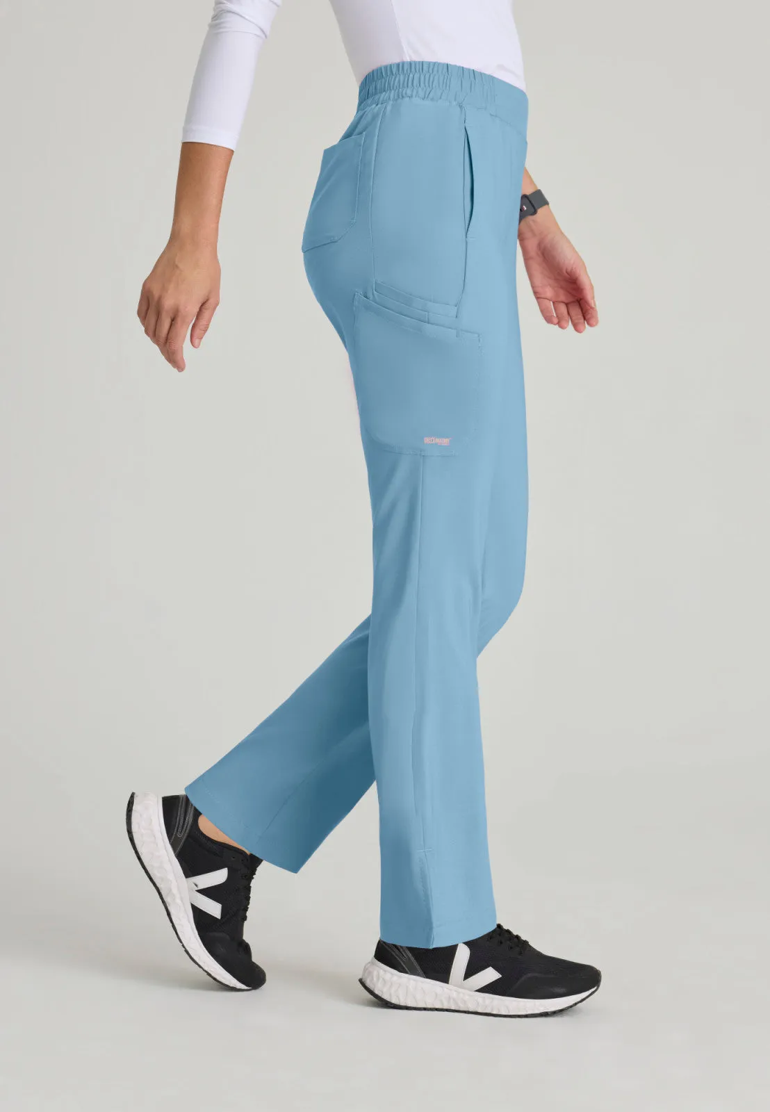 Greys Anatomy Evolve GSSP627 Cosmo Scrub Pants Ocean Mist