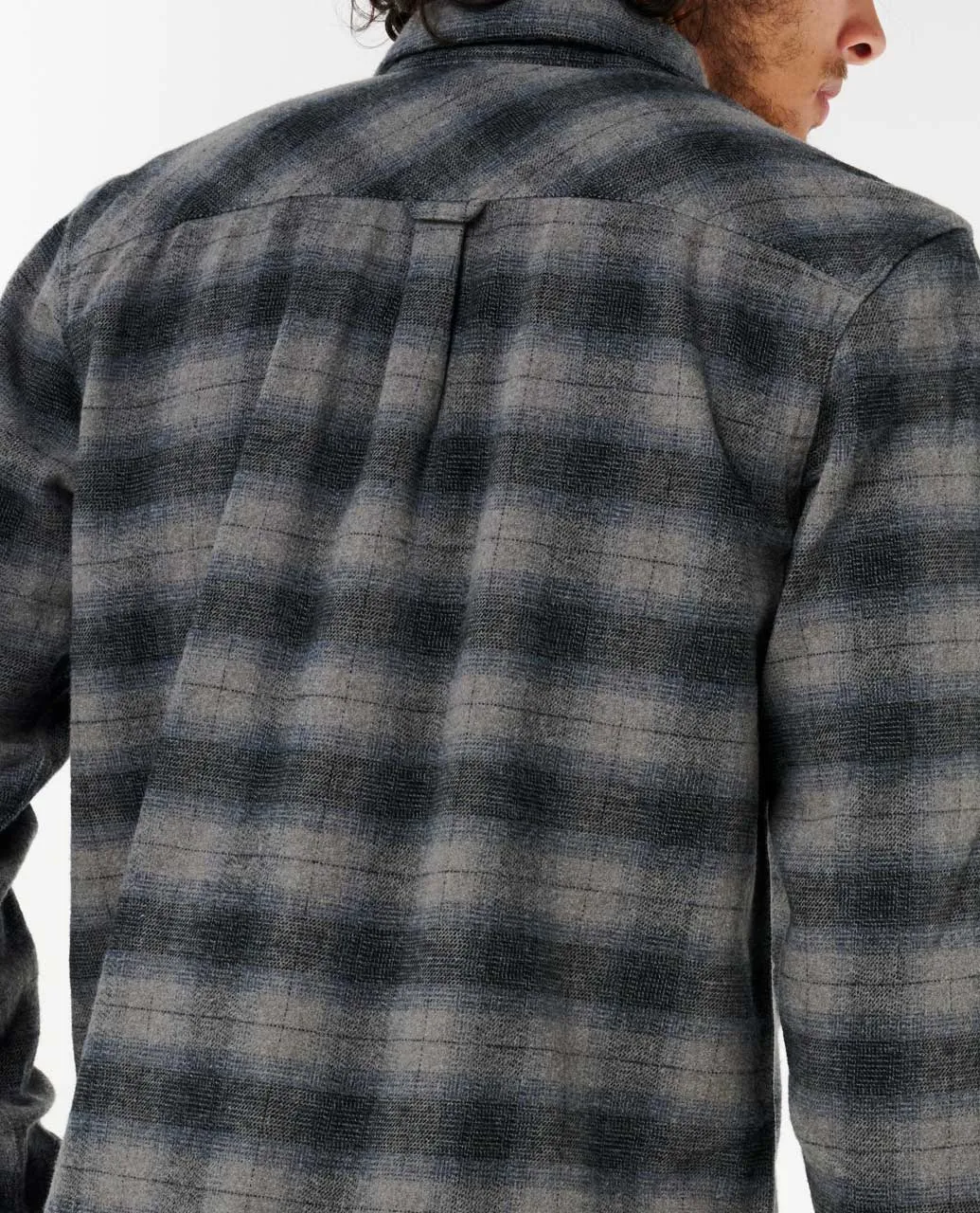 Grinners Flannel | Dark Grey